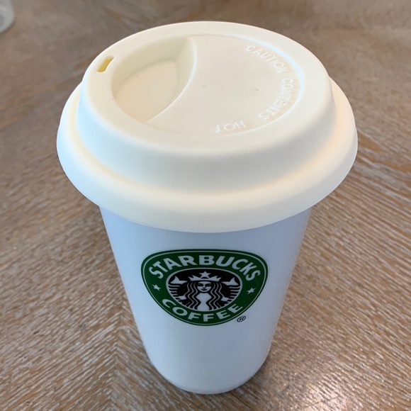 Starbucks Dining Starbucks Travel Coffee Ceramic Cup Mug 20 Rubber